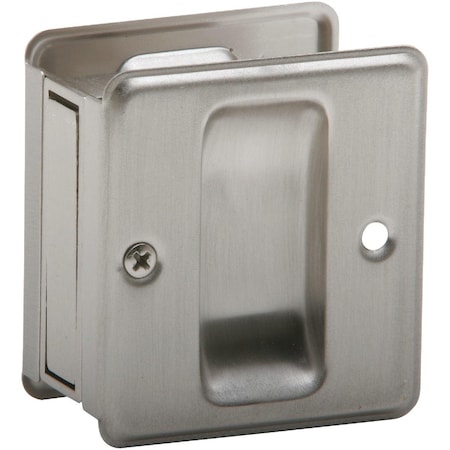 Schlage Passage Satin Nickel Pocket Door Pull SC990B-619